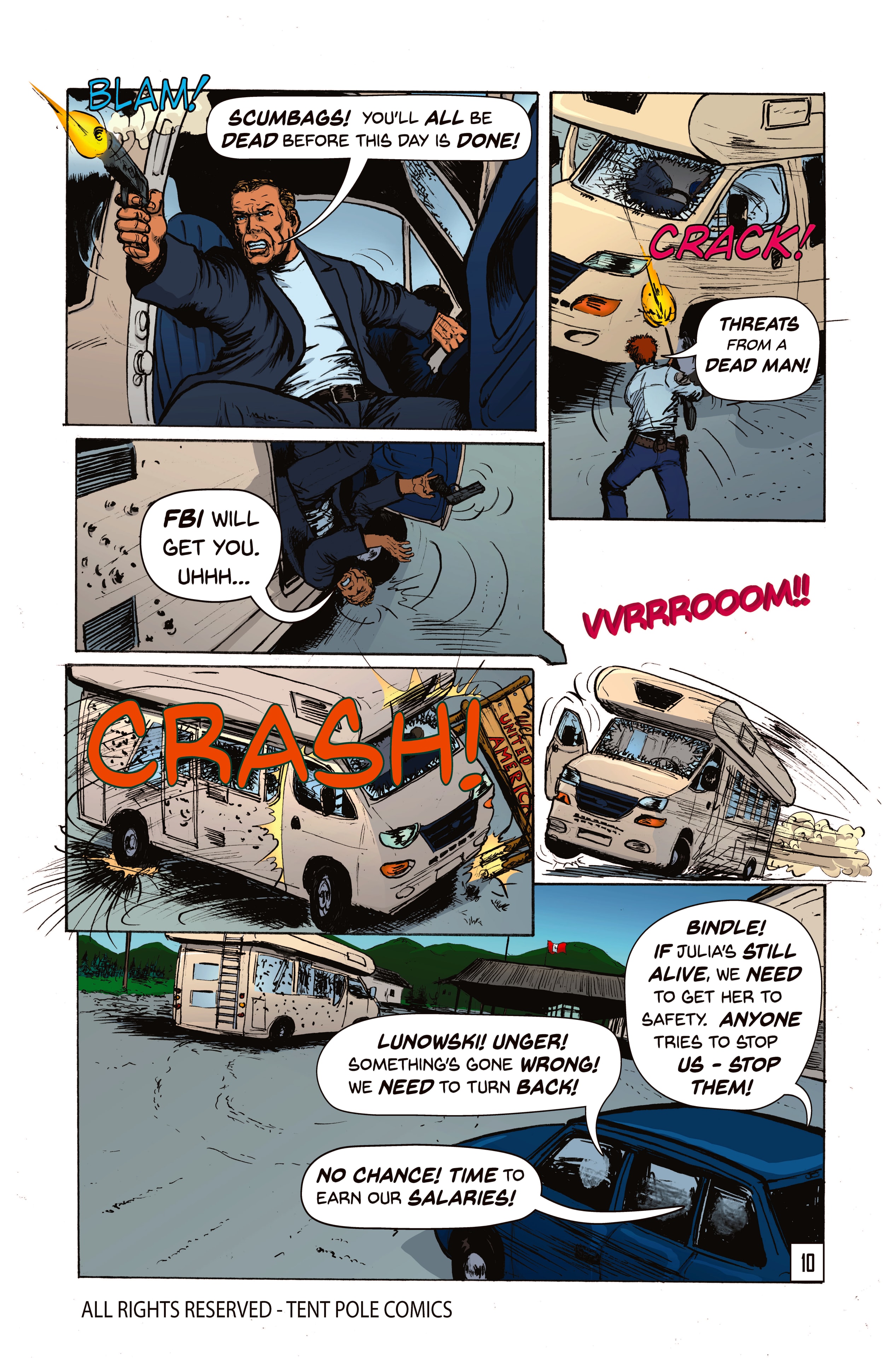 FBI Man — Page 10 interior art