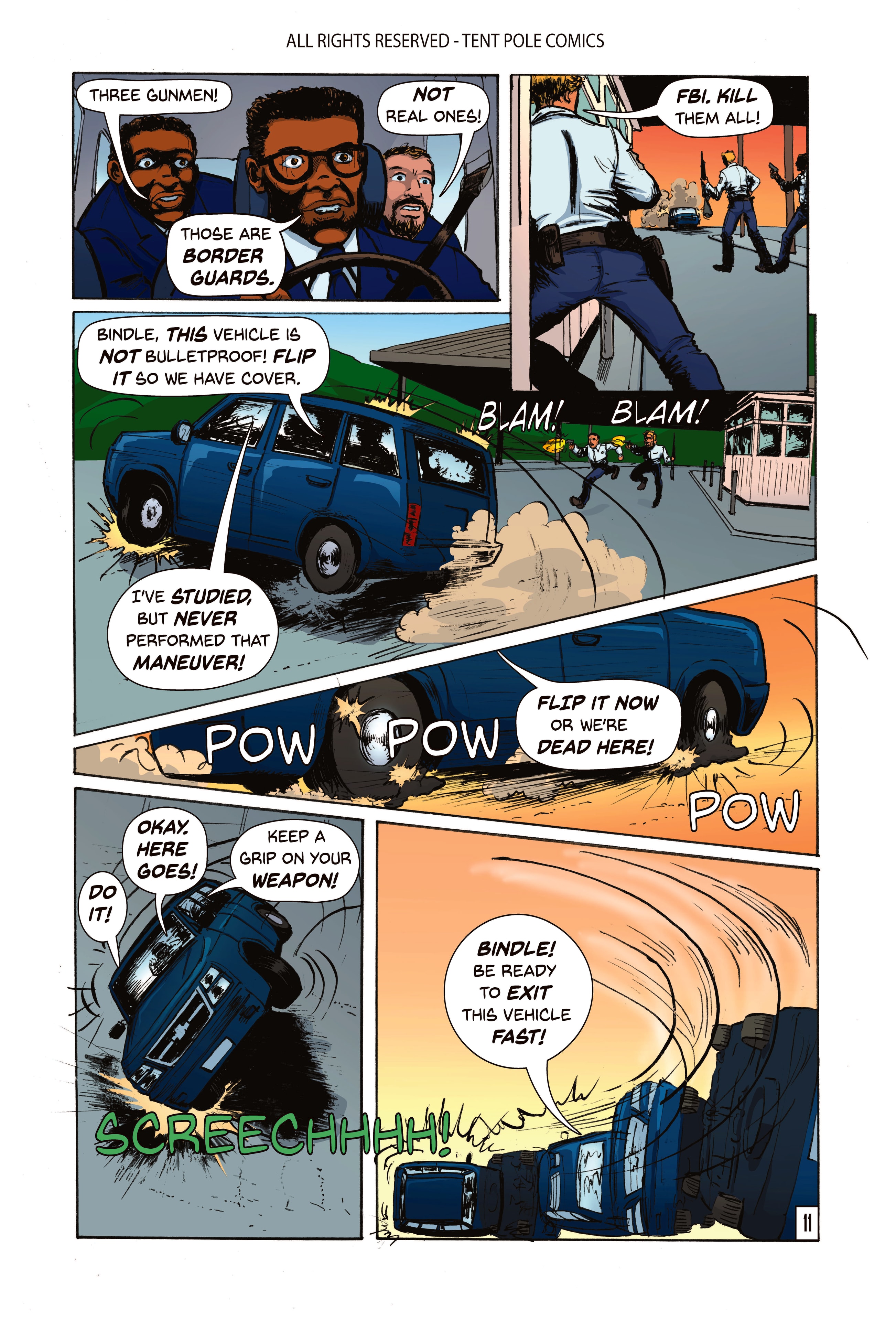 FBI Man — Page 11 interior art
