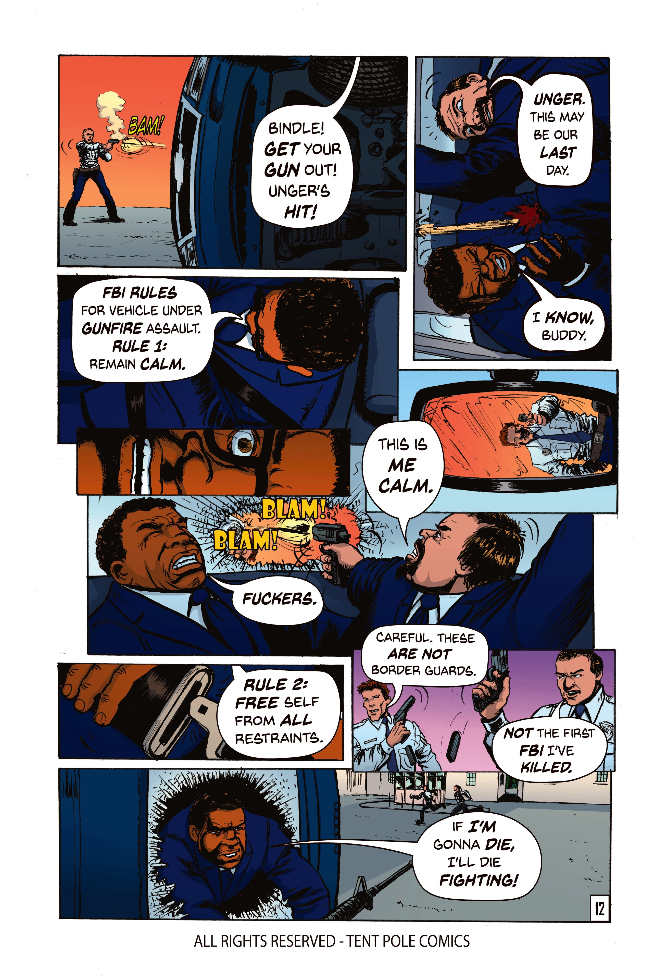 FBI Man — Page 12 interior art