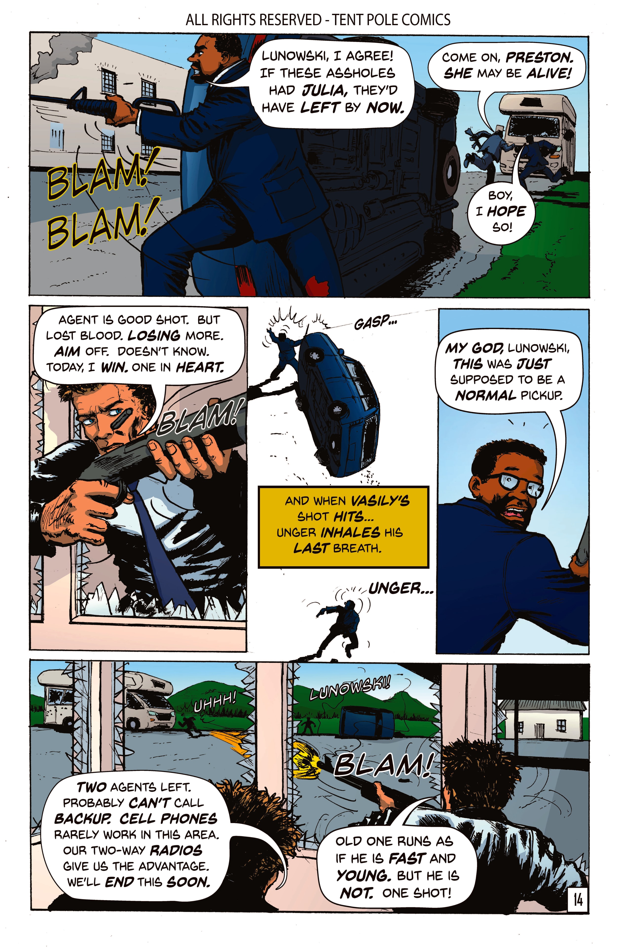 FBI Man — Page 14 interior art