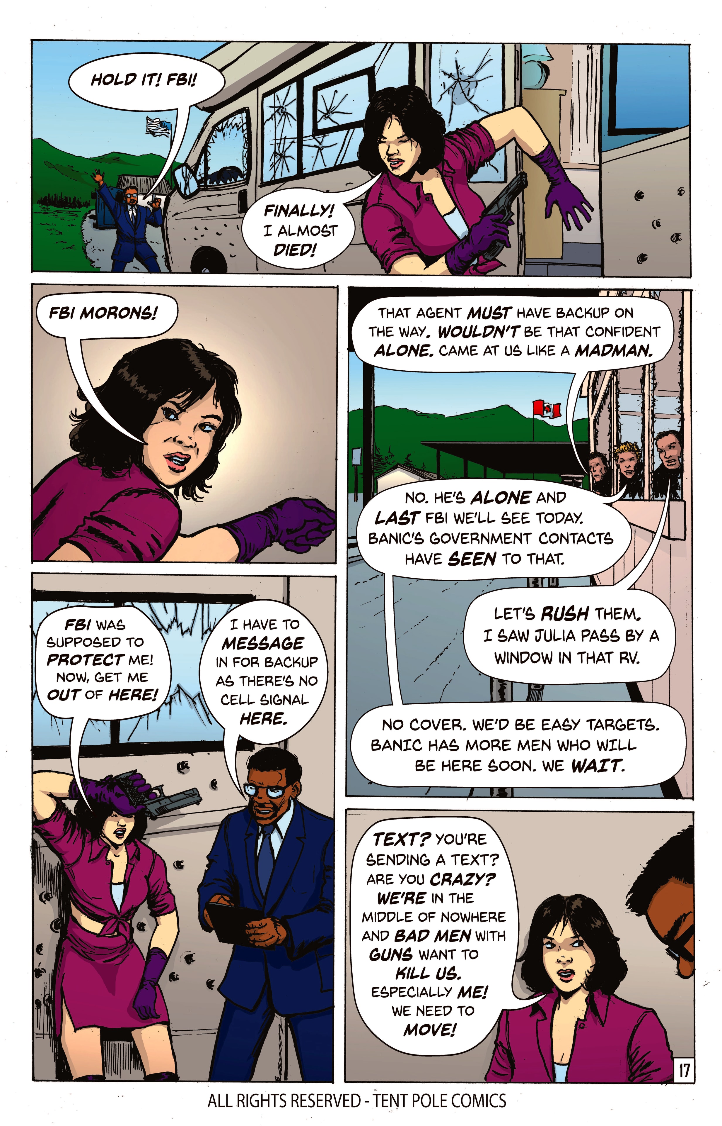FBI Man — Page 17 interior art