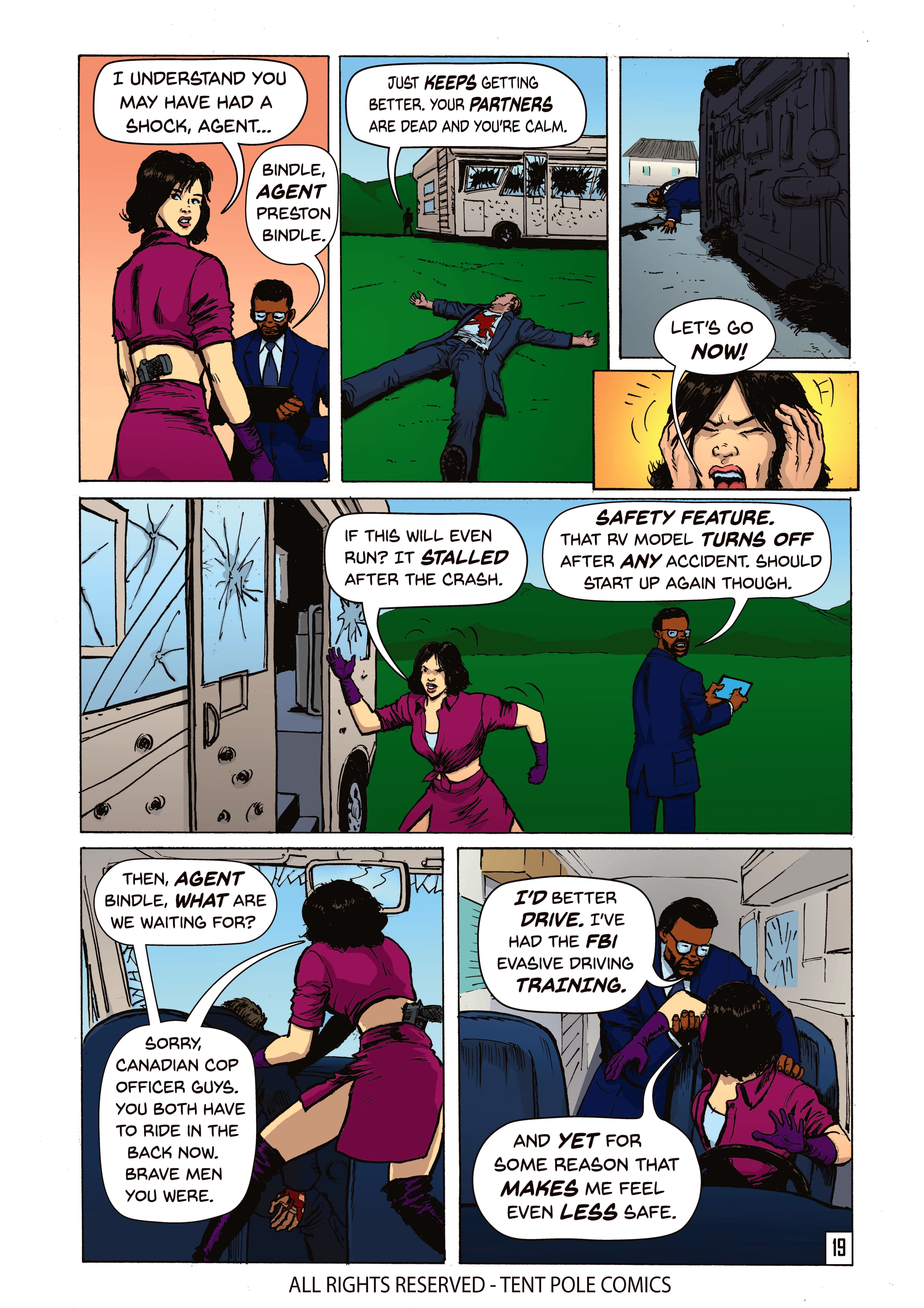 FBI Man — Page 19 interior art
