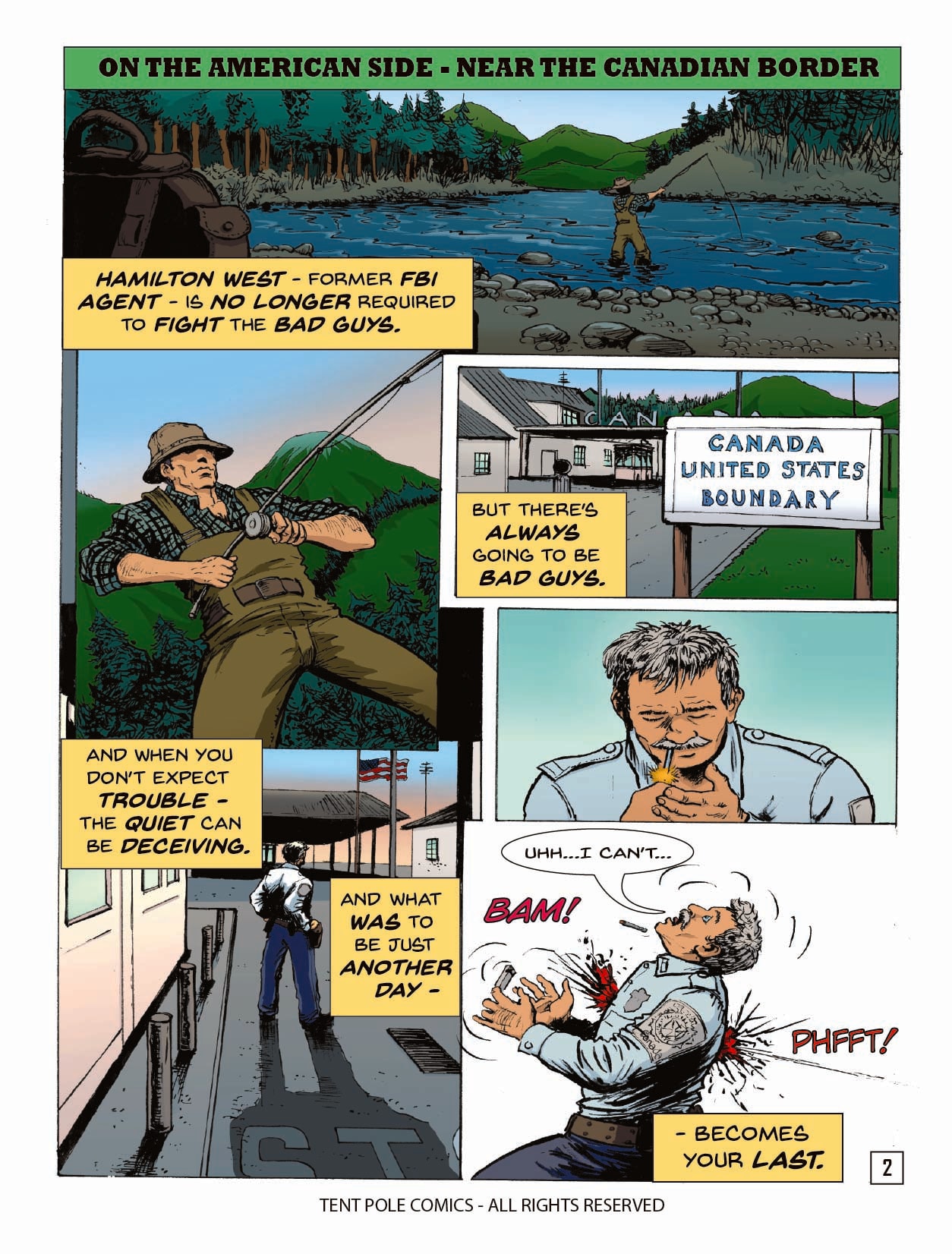 FBI Man — Page 2 interior art