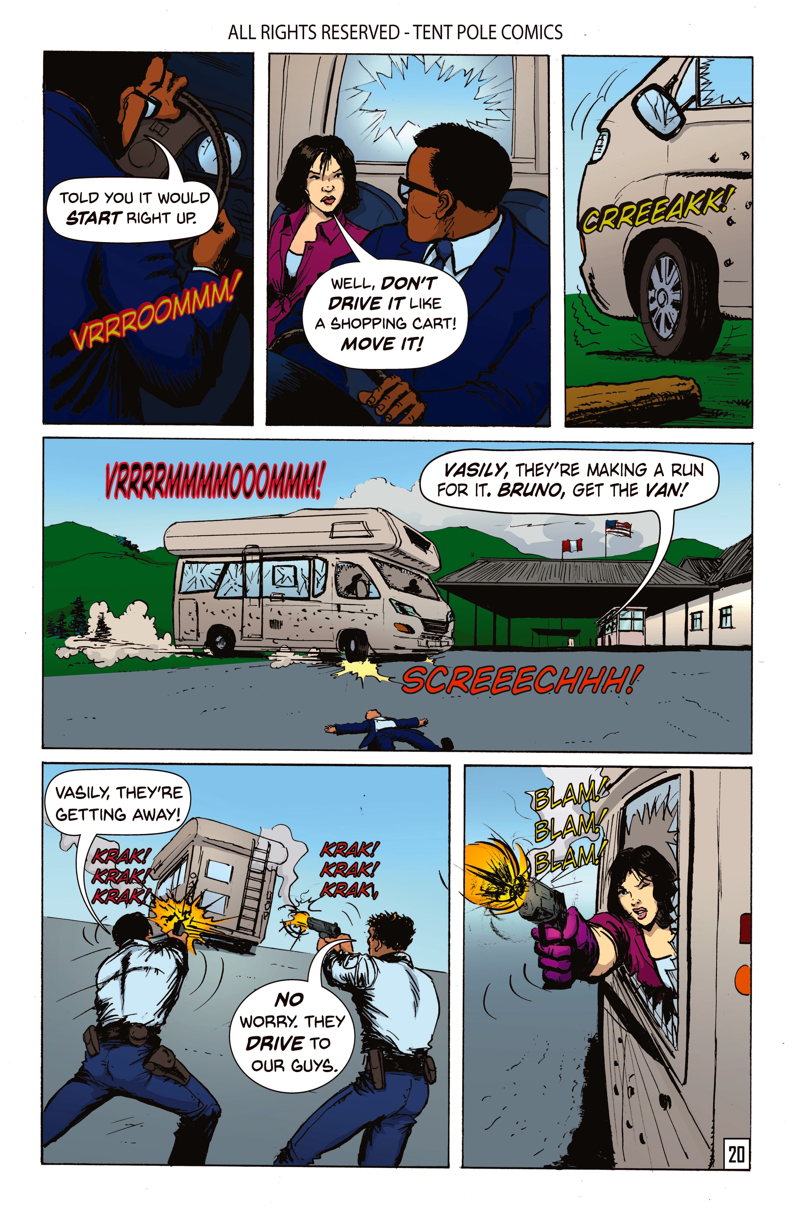 FBI Man — Page 20 interior art