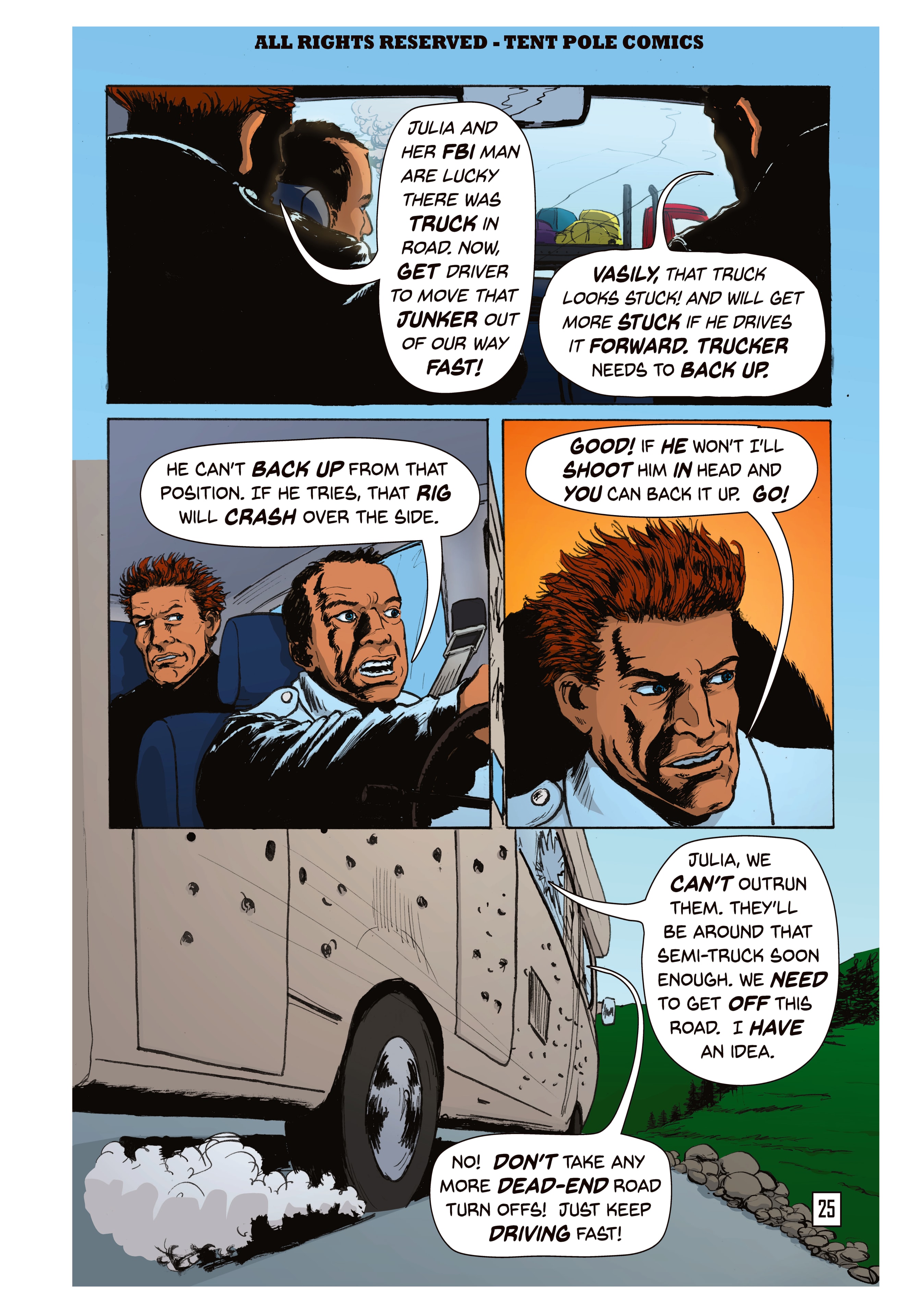 FBI Man — Page 25 interior art
