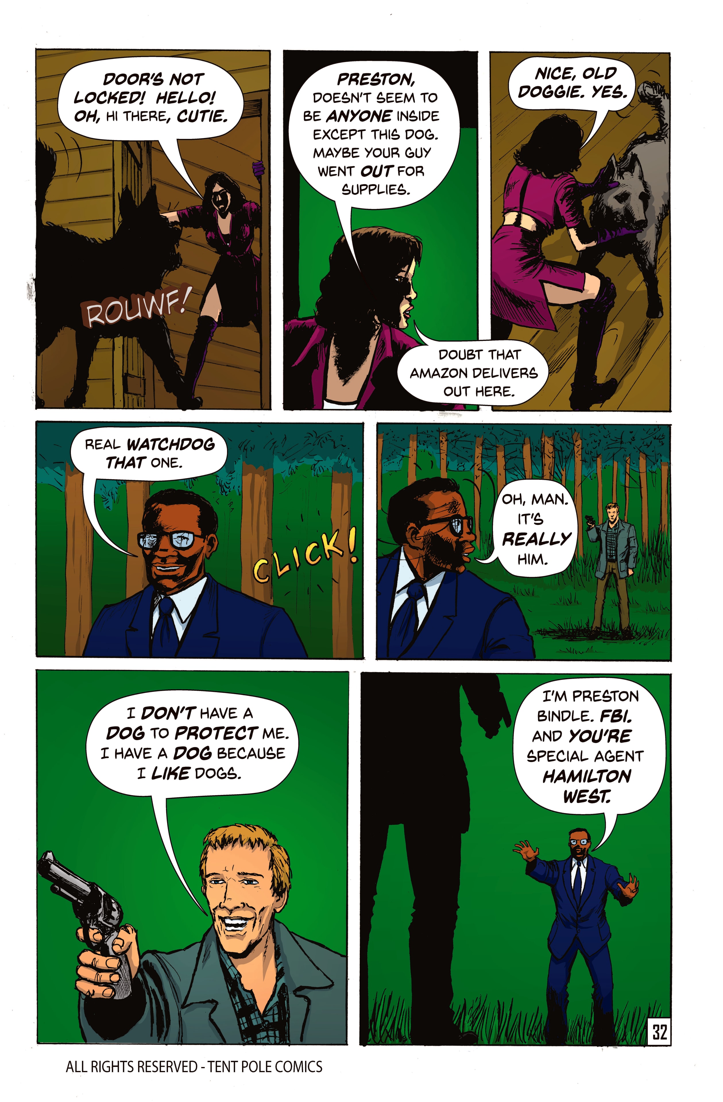 FBI Man — Page 32 interior art