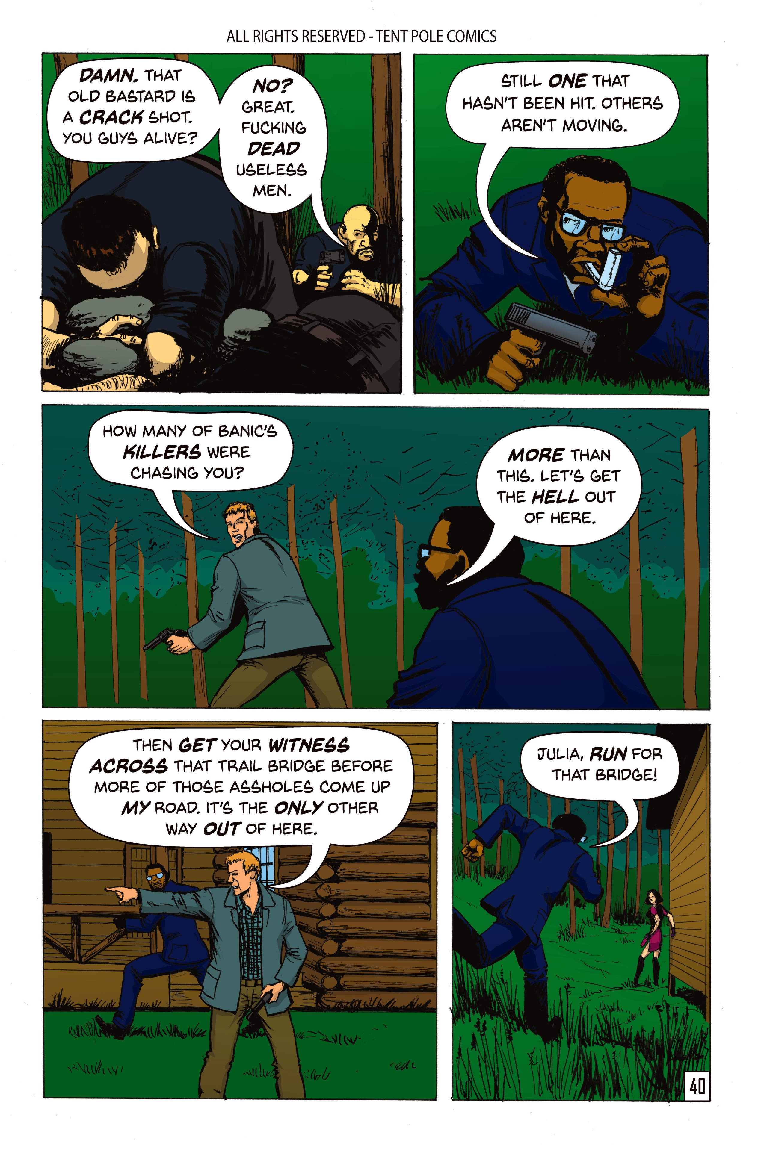 FBI Man — Page 40 interior art