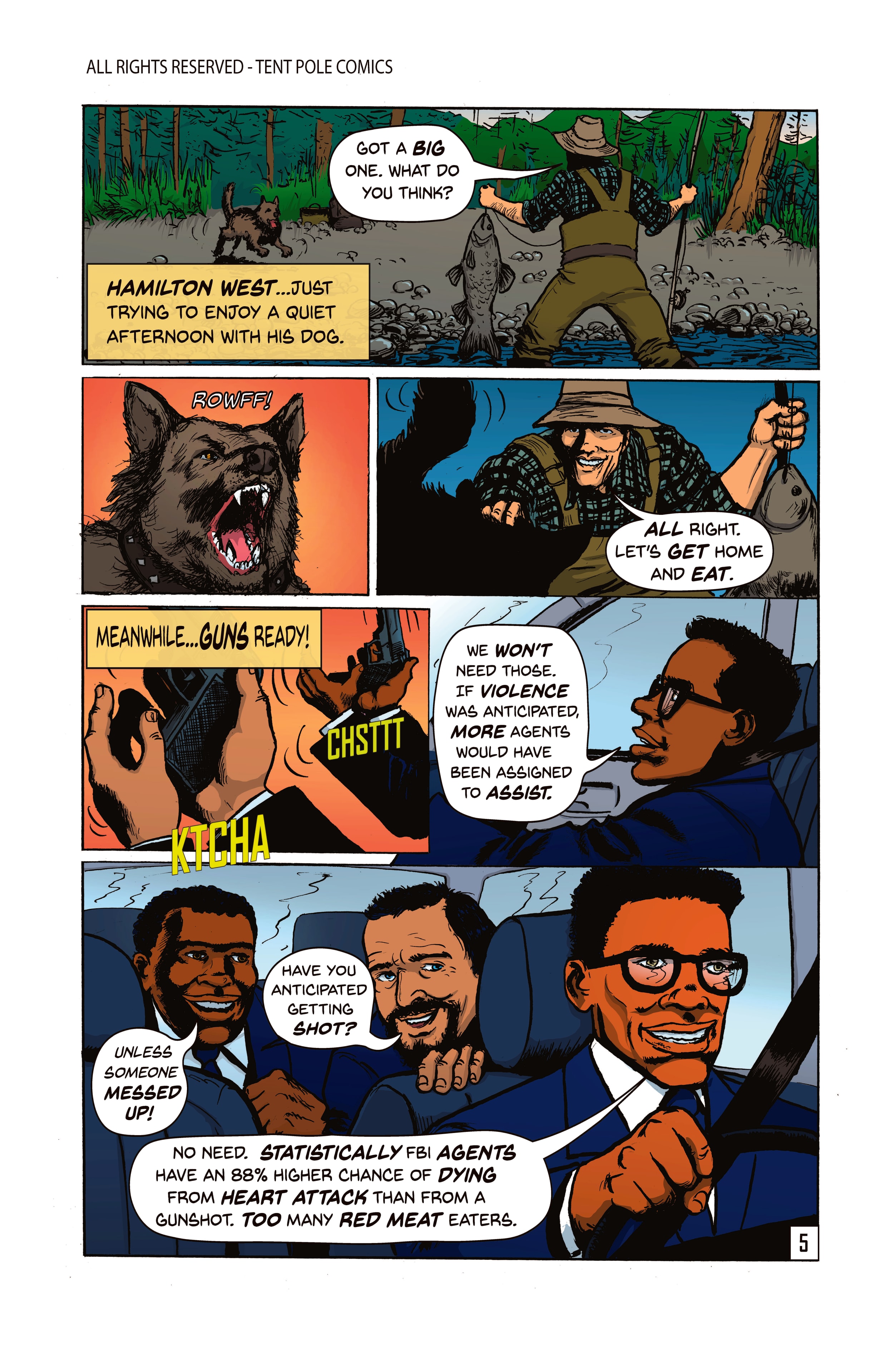 FBI Man — Page 5 interior art
