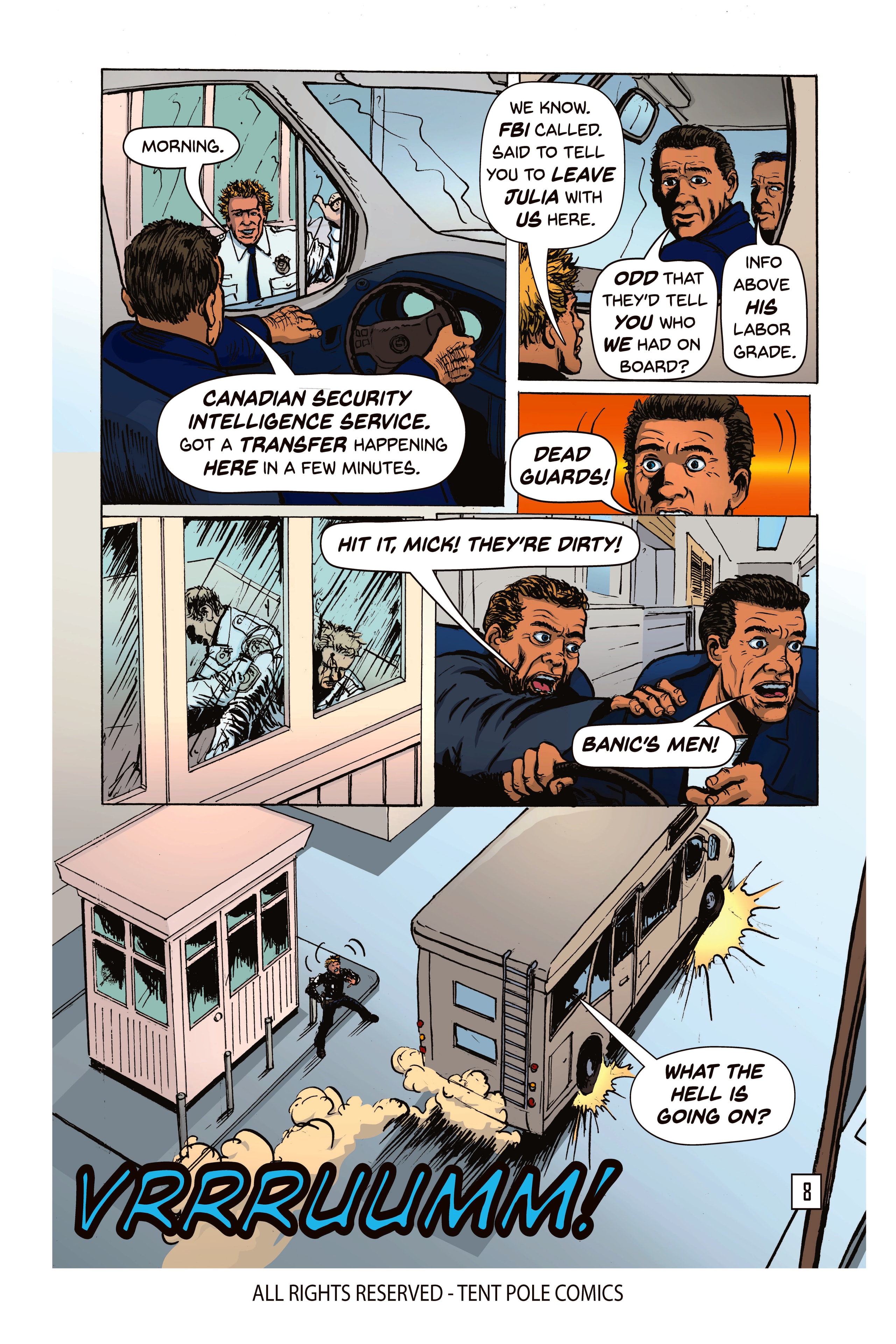 FBI Man — Page 8 interior art