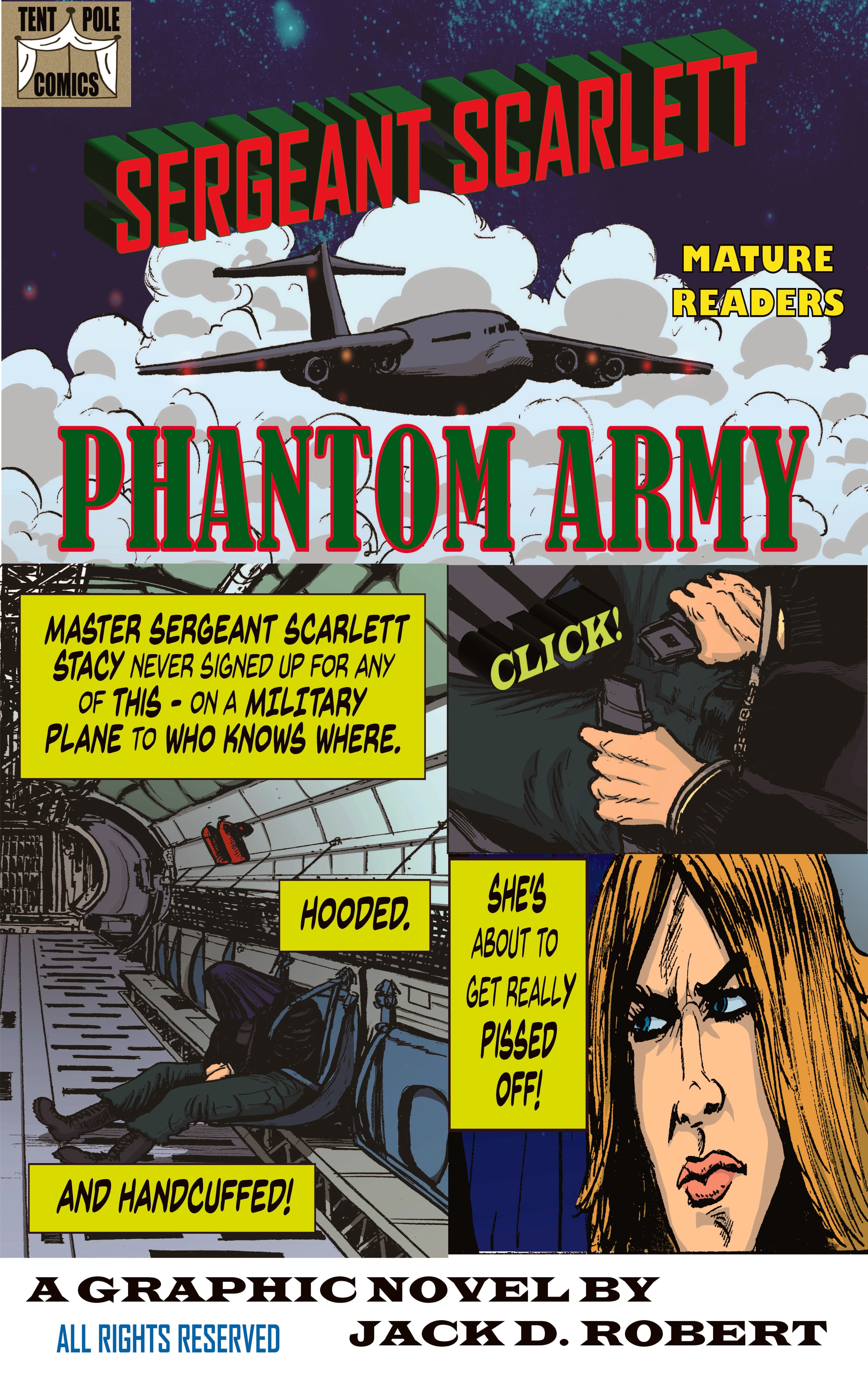 Sergeant Scarlett: Phantom Army graphic novel cover