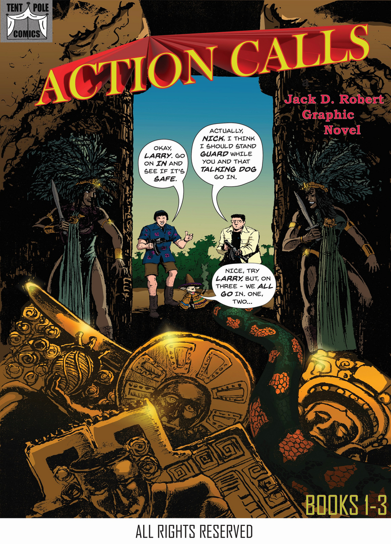 Action Calls graphic novel cover